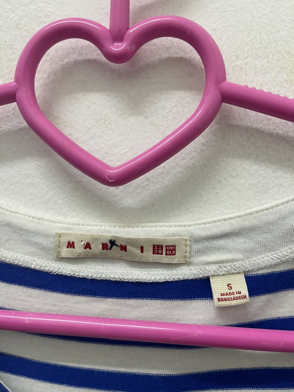 Marni × Uniqlo Rare MARNI X UNIQLO Striped Short Sleeve Dress Size S / US 4 / IT 40 - 4 Thumbnail