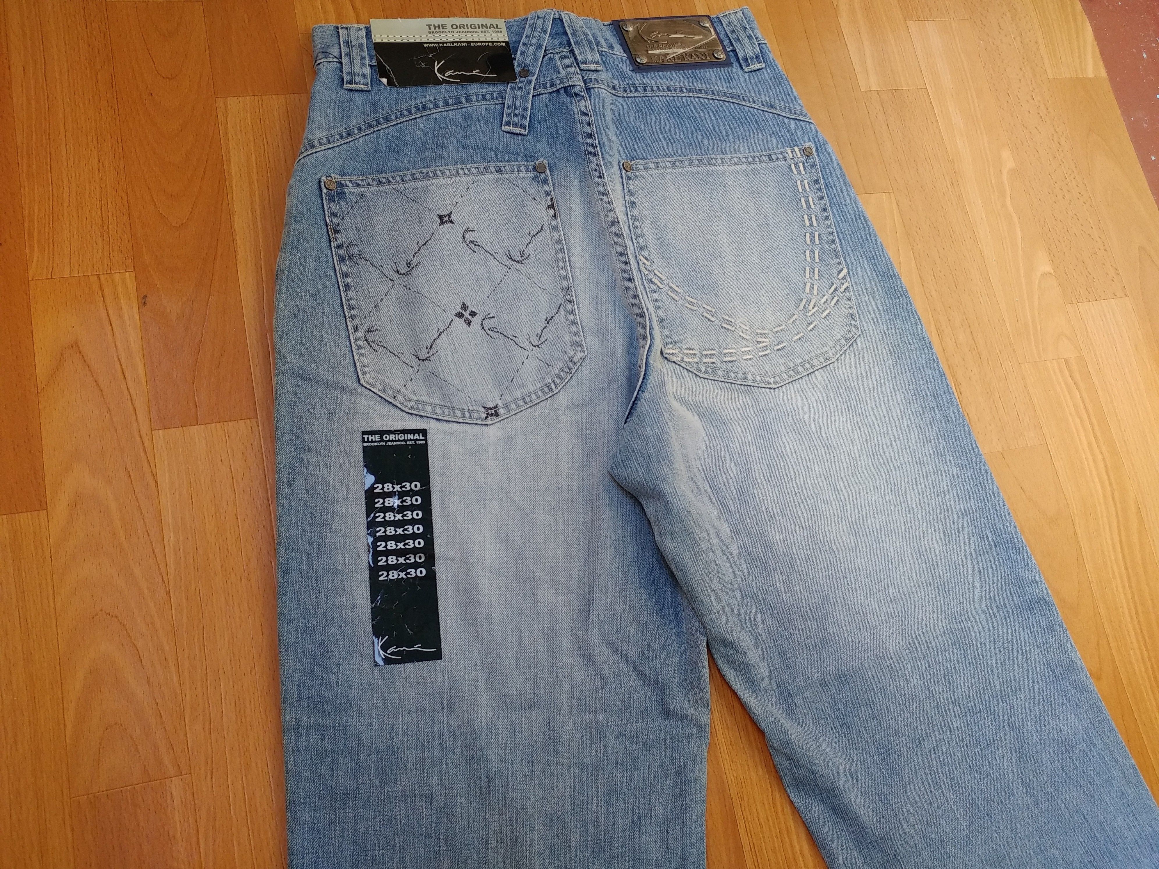 Karl Kani KARL KANI jeans, baggy, vintage Kani jeans, 90s hip hop W 28 Size US 28 / EU 44 - 3 Thumbnail