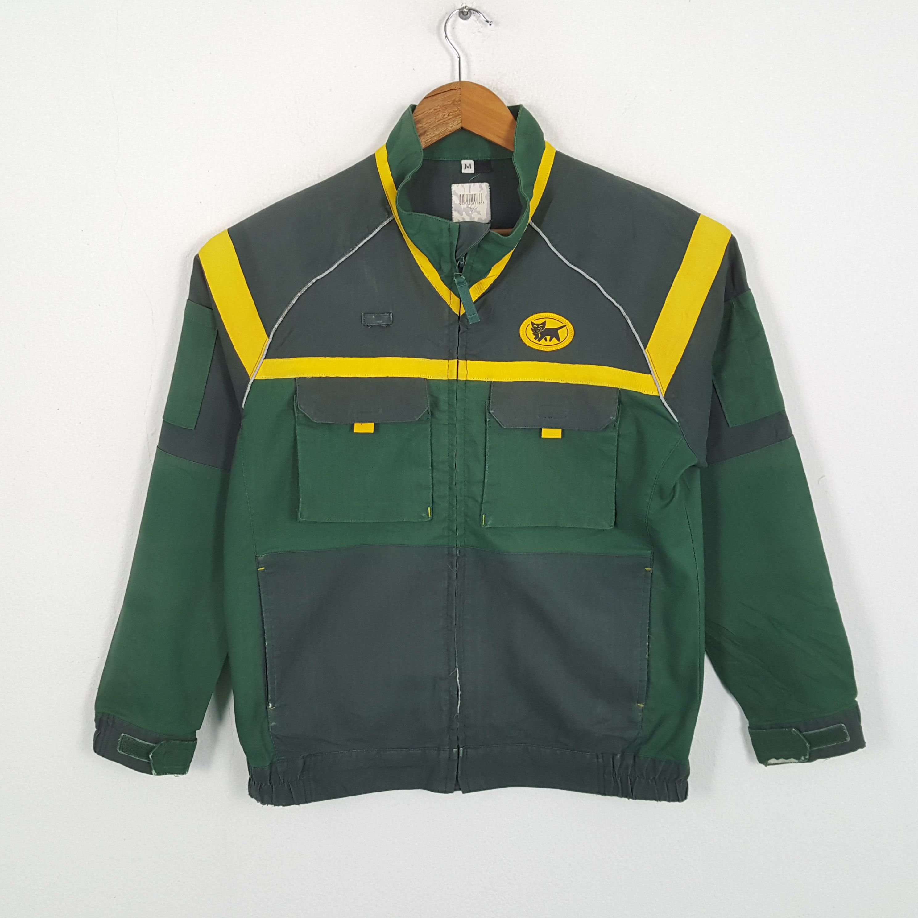 Japanese Brand × Vintage Vintage YAMATO TRANSPORTS Japanese Racing Jacket Size US M / EU 48-50 / 2 - 1 Thumbnail