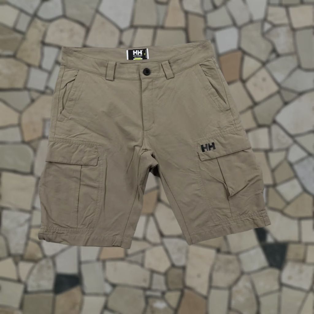 Helly Hansen Helly Hansen Mens Shorts 32 Khaki Beige Tan Cargo Hiking Outdoors Trail Flex Size US 32 / EU 48 - 1 Thumbnail