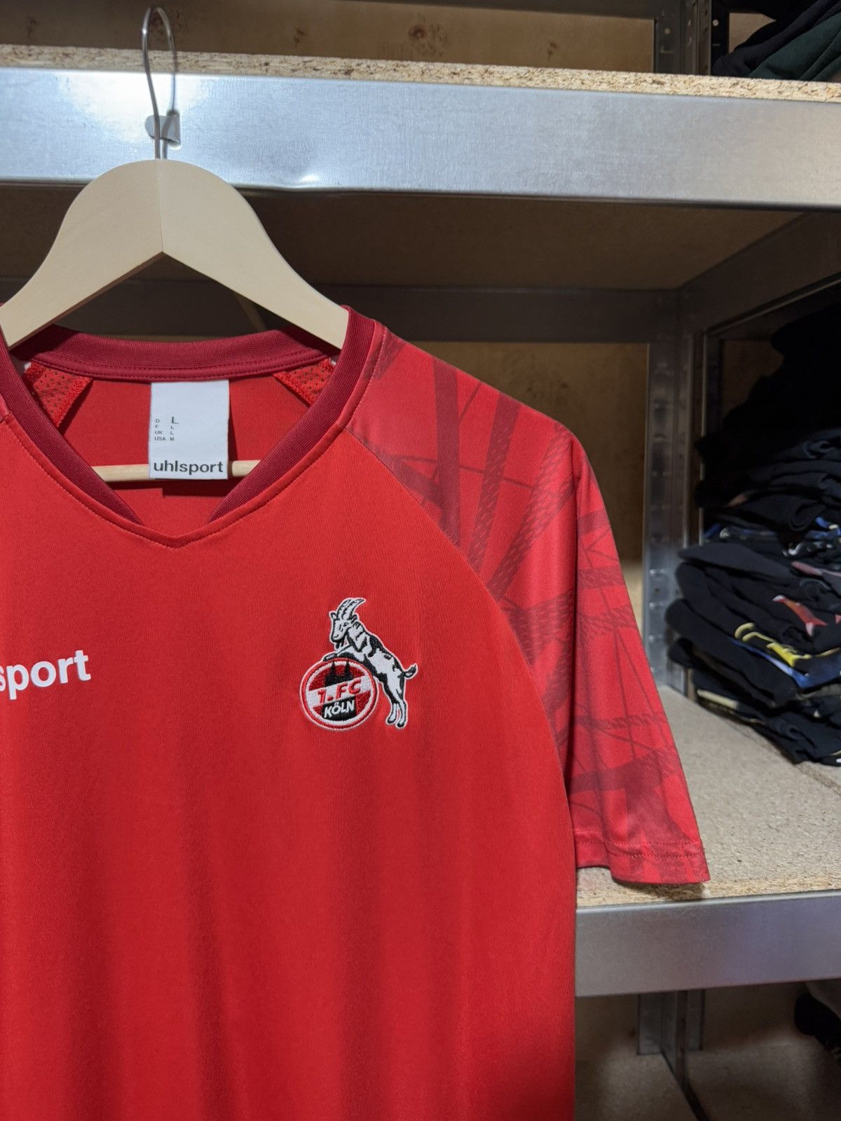 Vintage Vintage Uhlsport FC Koln Training Soccer Football Jersey Size US M / EU 48-50 / 2 - 4 Thumbnail