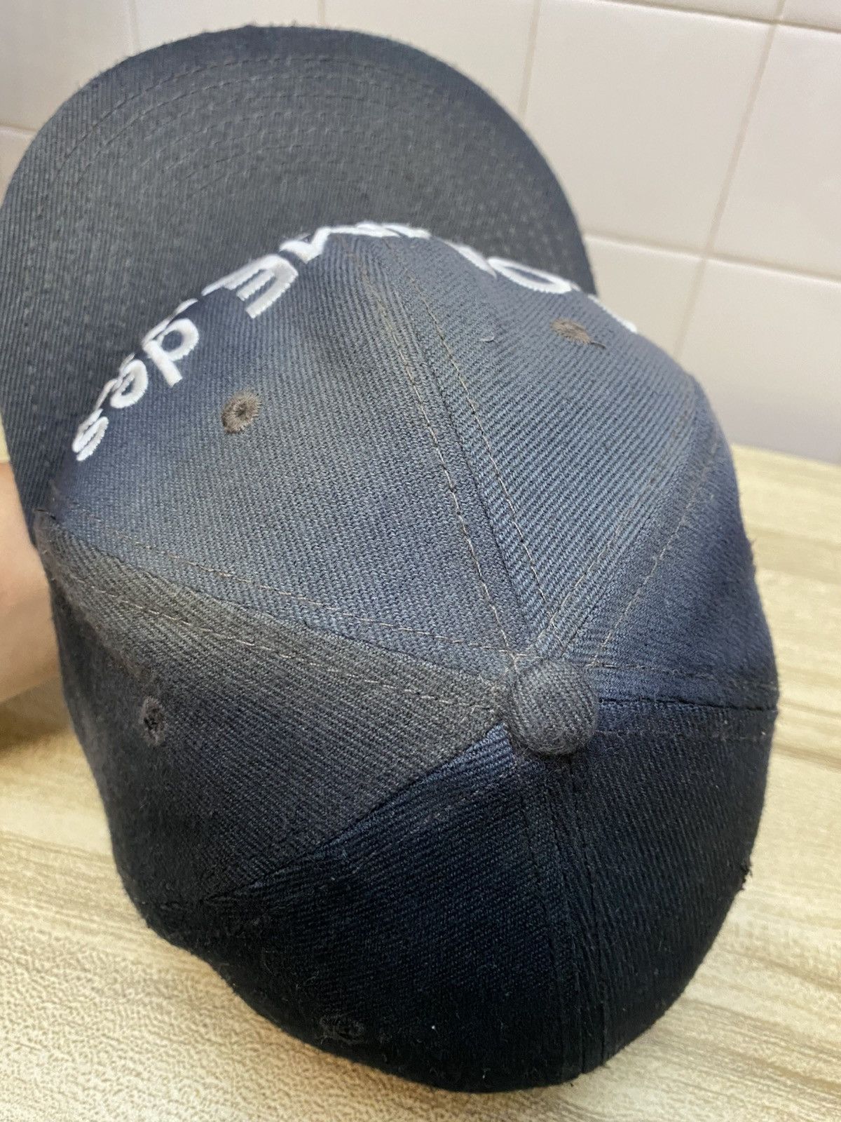 Comme Des Fuck Down Distressed faded comme des fuckdown cap Size ONE SIZE - 6 Thumbnail