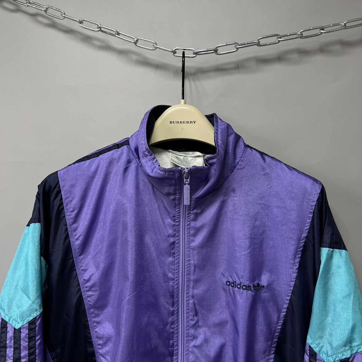 Adidas Adidas Vintage 90s Tracksuit Jacket + Pants full shell set Size US M / EU 48-50 / 2 - 4 Thumbnail