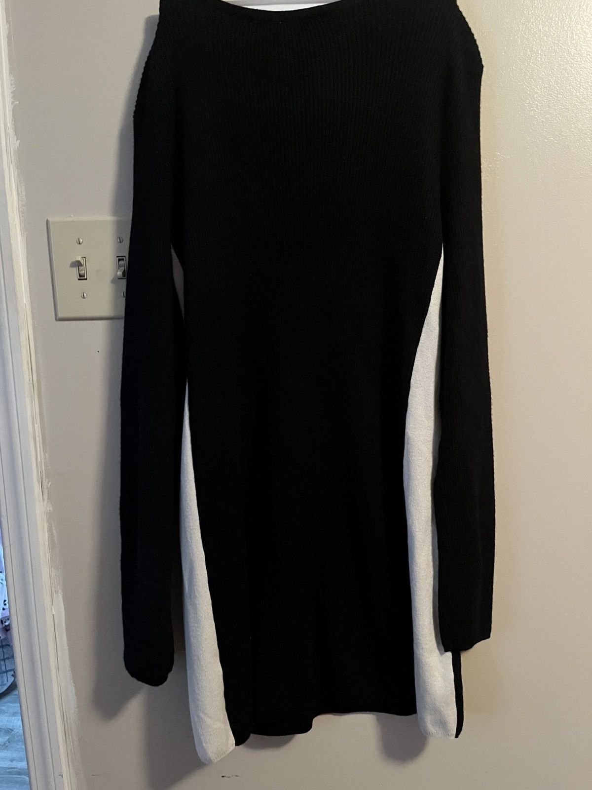 White House Black Market White House Black Market Size Medium Black Sweater Dress Size M / US 6-8 / IT 42-44 - 5 Thumbnail