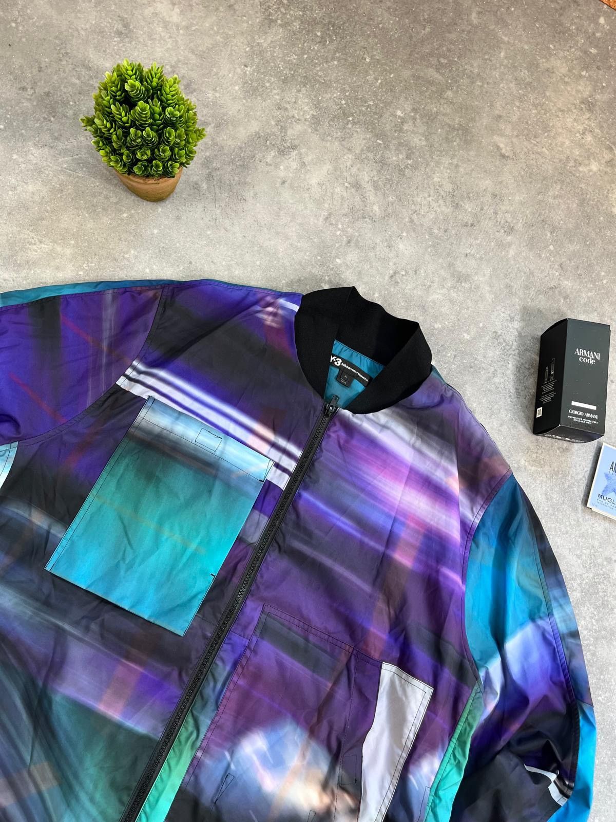 Japanese Brand RARE Yohji Yamamoto x Adidas JHope Galaxy Bomber Over Print Size US XL / EU 56 / 4 - 5 Thumbnail