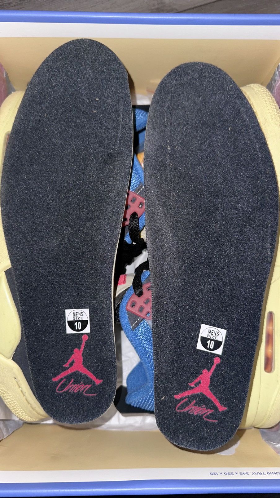 Jordan Brand × Union LA Jordan x Union Jordan 4 Retro Off Noir sz 10 Size US 10 / EU 43 - 3 Thumbnail