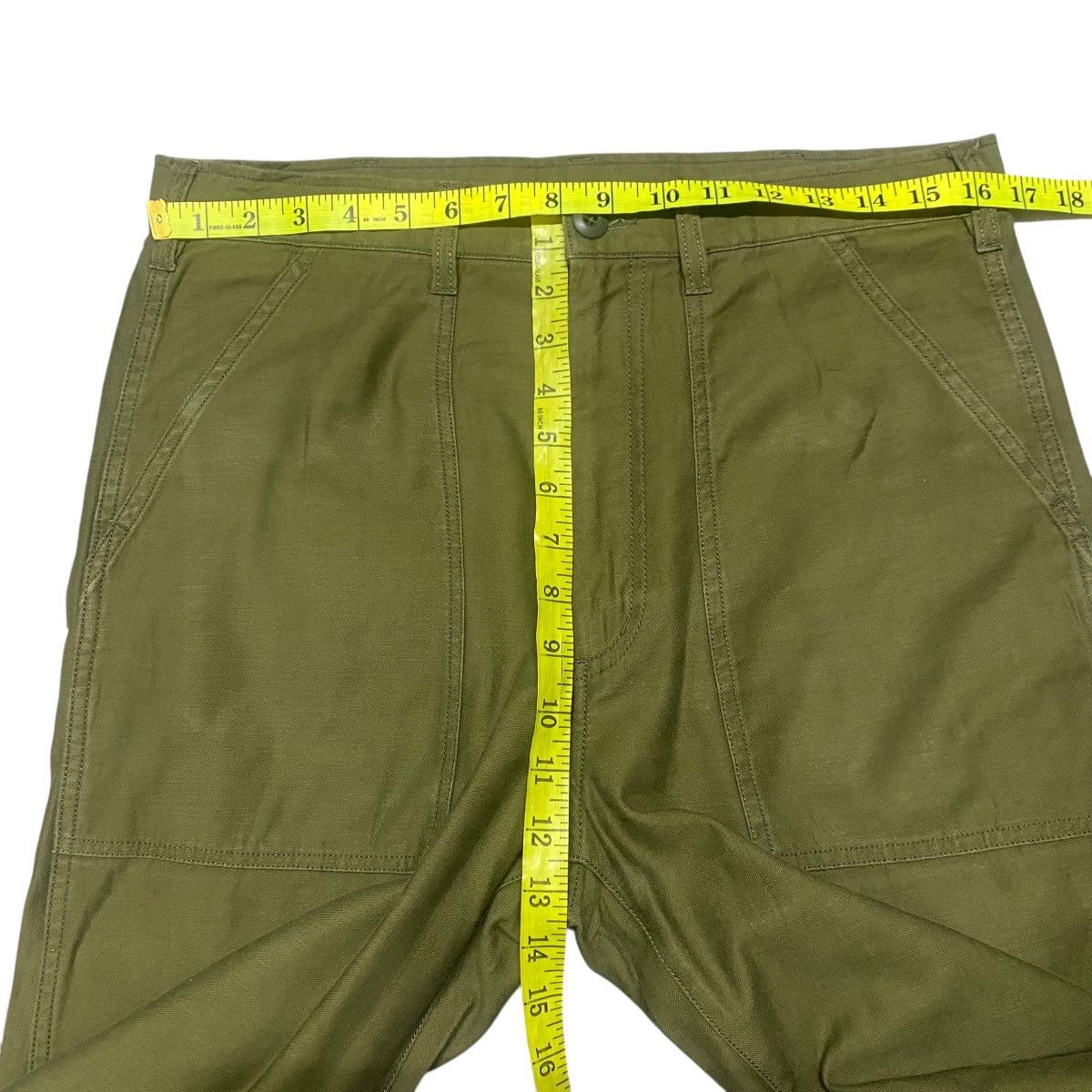 Japanese Brand Gung Ho Sateen Military Fatigue Pants Size US 33 - 16 Thumbnail