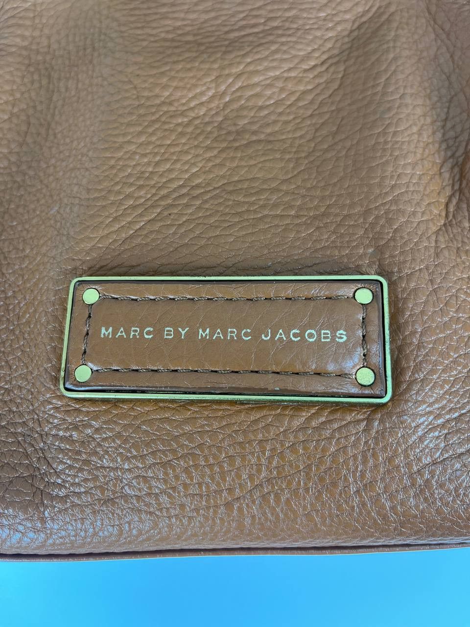Marc Jacobs Marc By Marc Jacobs Leather Satchel Handbag Brown Womens Bag Size ONE SIZE - 2 Thumbnail