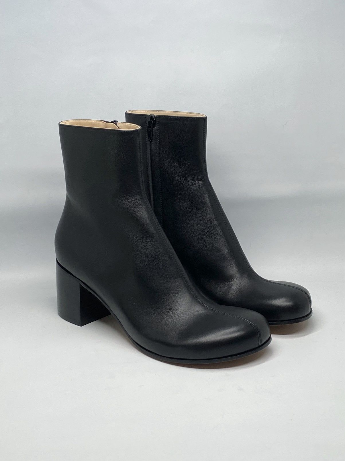 Loewe Loewe Terra 60MM Leather Ankle Booties size 39 Size US 9 / IT 39 - 1 Thumbnail