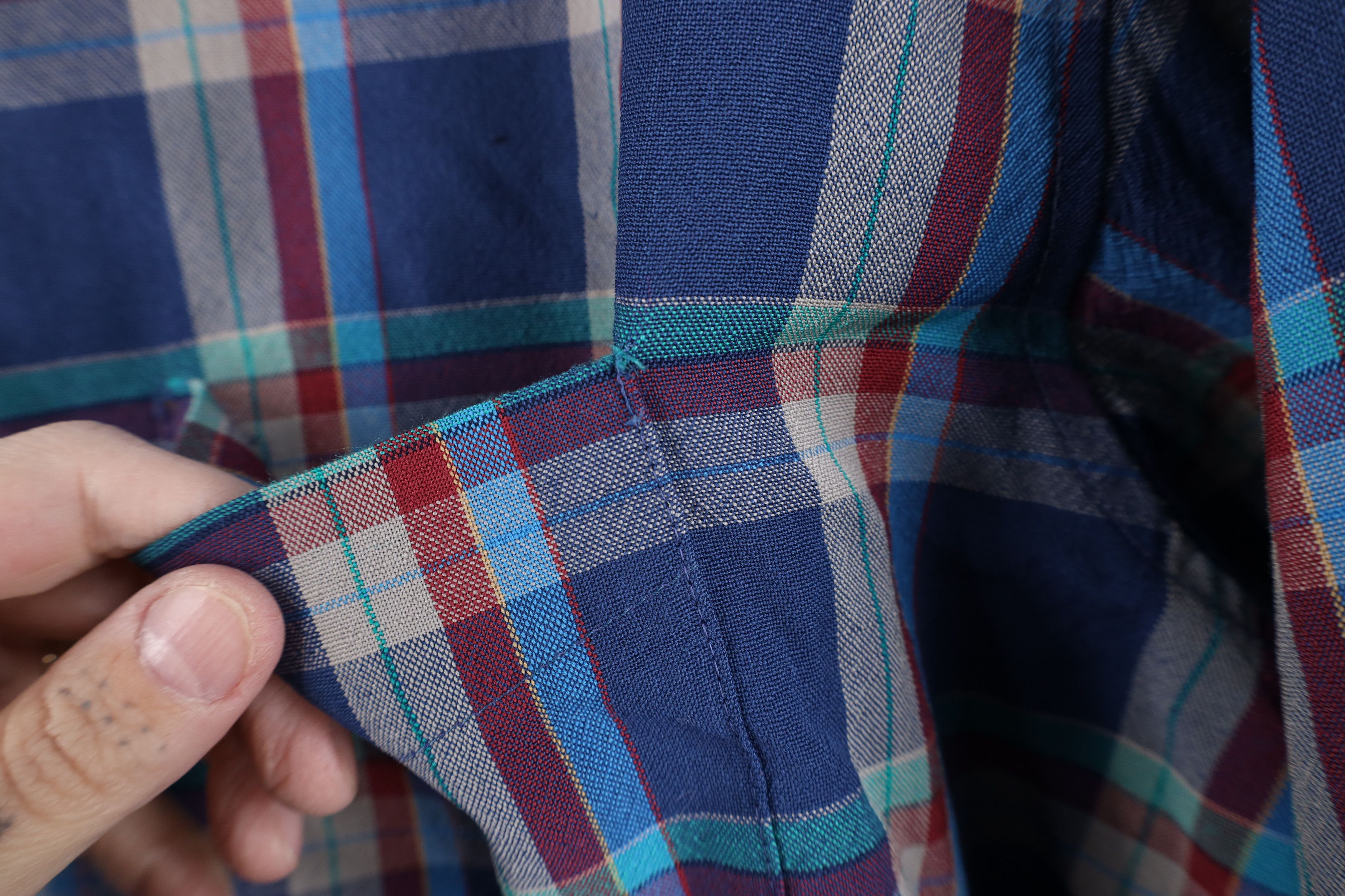 Pendleton Vintage 70s Pendleton Virgin Wool Knit Button Shirt USA Size US L / EU 52-54 / 3 - 6 Thumbnail
