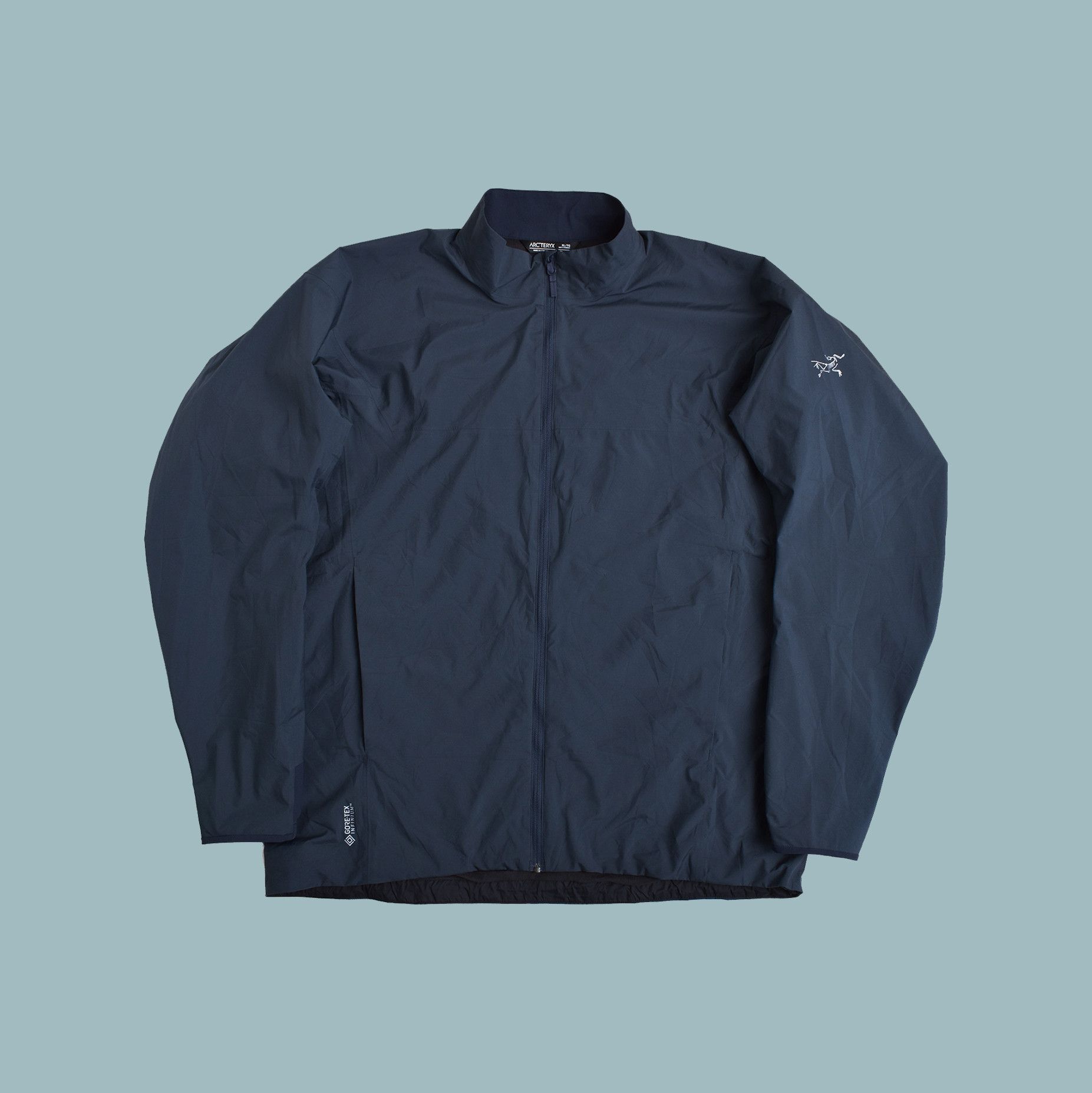 image of Arcteryx Arc’Tertx Mens Navy Solano Jacket Gore-Tex Unworn (Size XL)