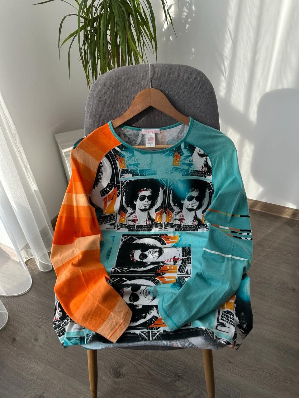 Japanese Brand × Vintage Vintage Custo Barcelona Printed Long Sleeve W’S Size M / US 6-8 / IT 42-44 - 10 Thumbnail