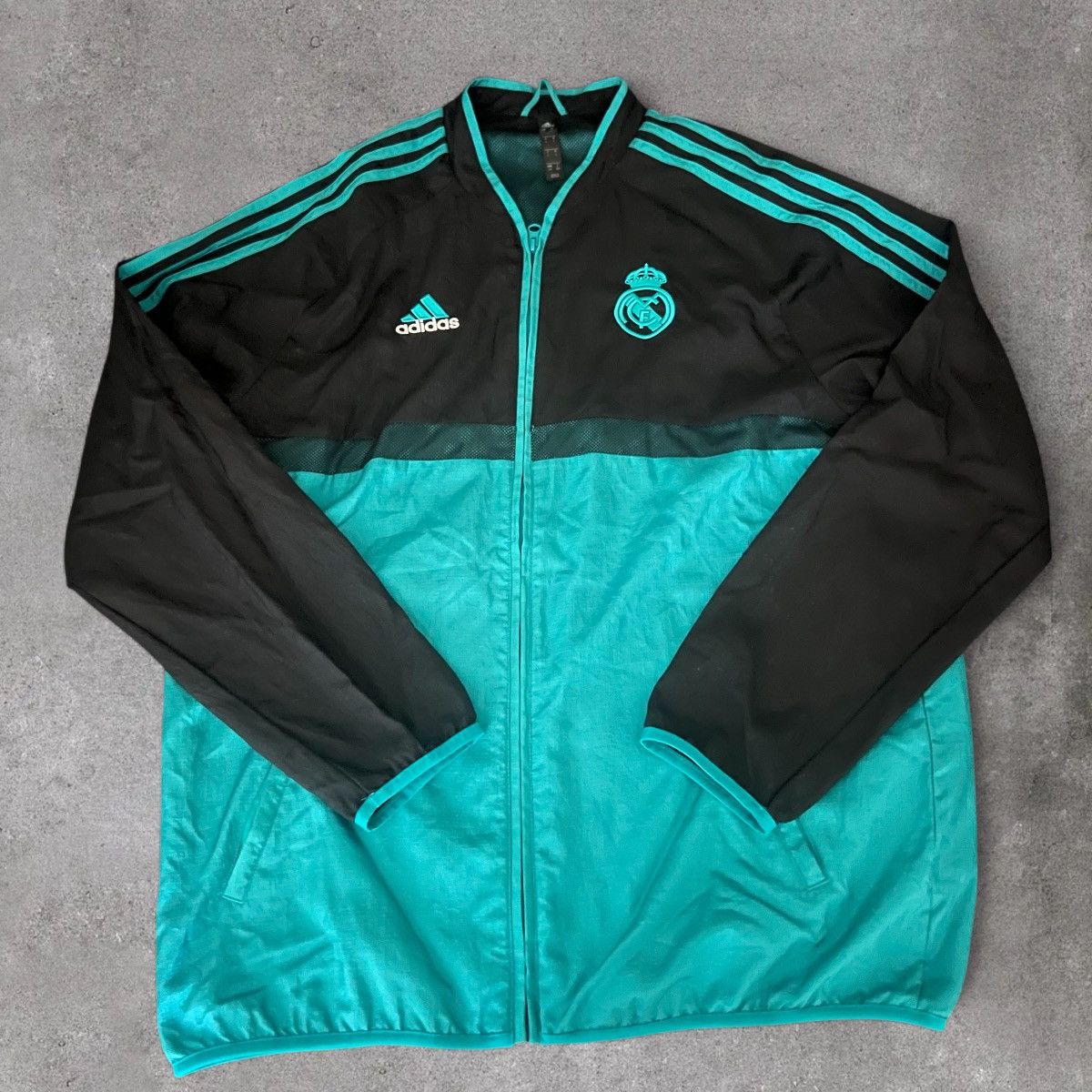 Adidas Adidas Real Madrid Vintage Track Jacket Black/Green Size US L / EU 52-54 / 3 - 1 Thumbnail