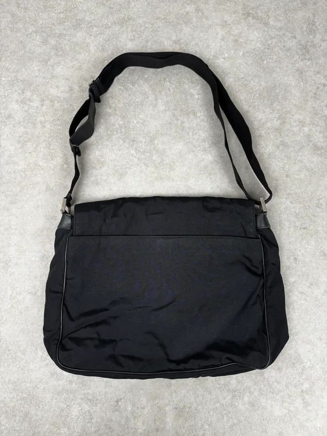 Gucci 2010s Gucci Black Nylon Shoulder Bag Size ONE SIZE - 3 Thumbnail