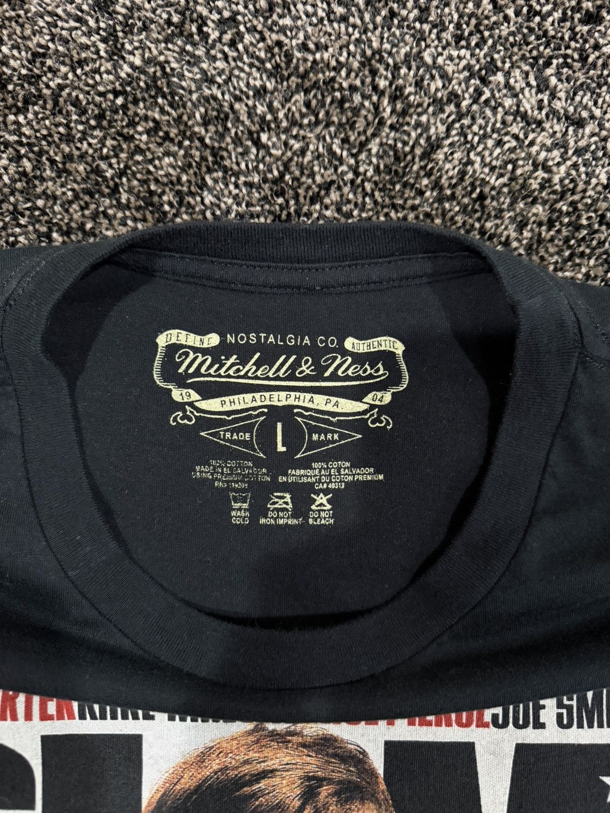 Mitchell & Ness Mitchell & Ness Jason Williams Sacramento Kings SLAM Black T Size US L / EU 52-54 / 3 - 8 Thumbnail