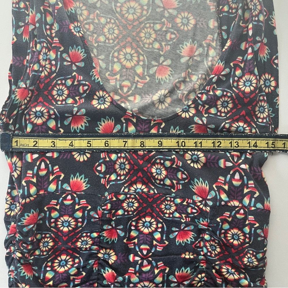Free People Free People Floral Cap Sleeves Scoopneck Petite Dress Small Size ONE SIZE - 5 Thumbnail
