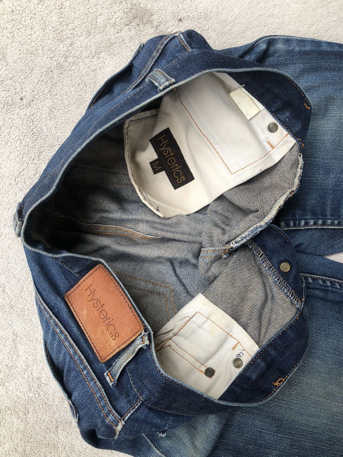 Hysteric Glamour × Vintage Vintage Hysteric Glamour Faded Denim Jeans Size US 31 - 6 Thumbnail