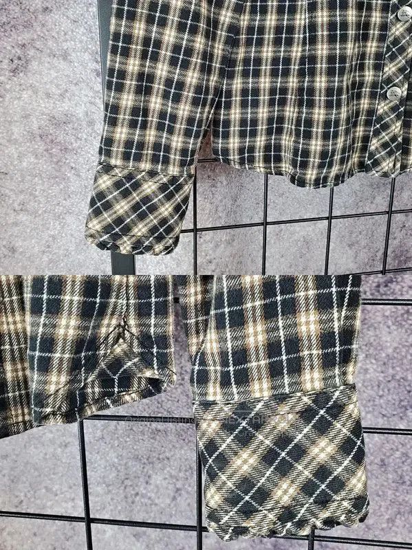 Burberry Burberry Spring Autumn Brown Cotton Check Shirt. Size S / US 4 / IT 40 - 5 Thumbnail