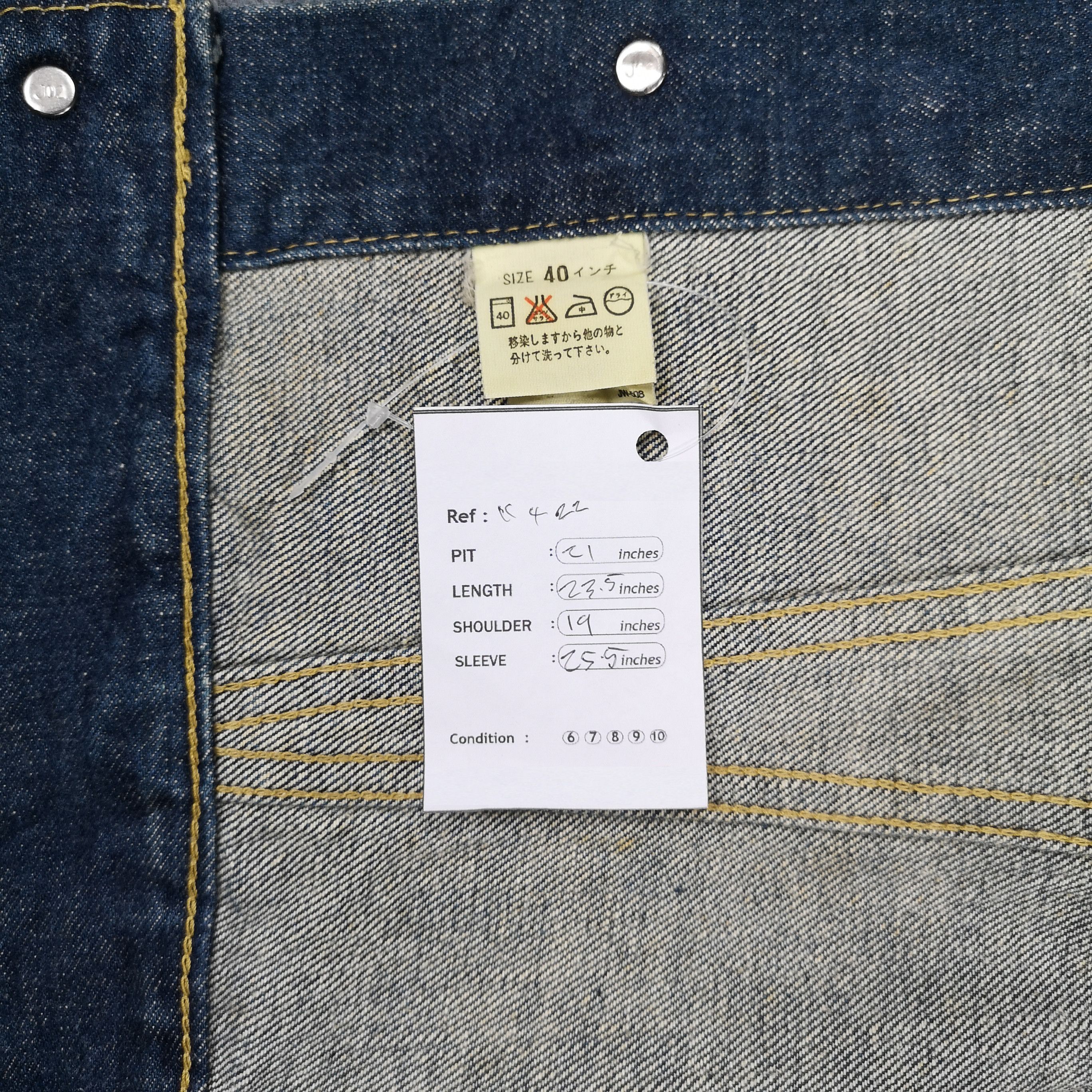 Levi's Vintage Levis Denim Blue Wash Trucker Jacket Size US M / EU 48-50 / 2 - 7 Thumbnail