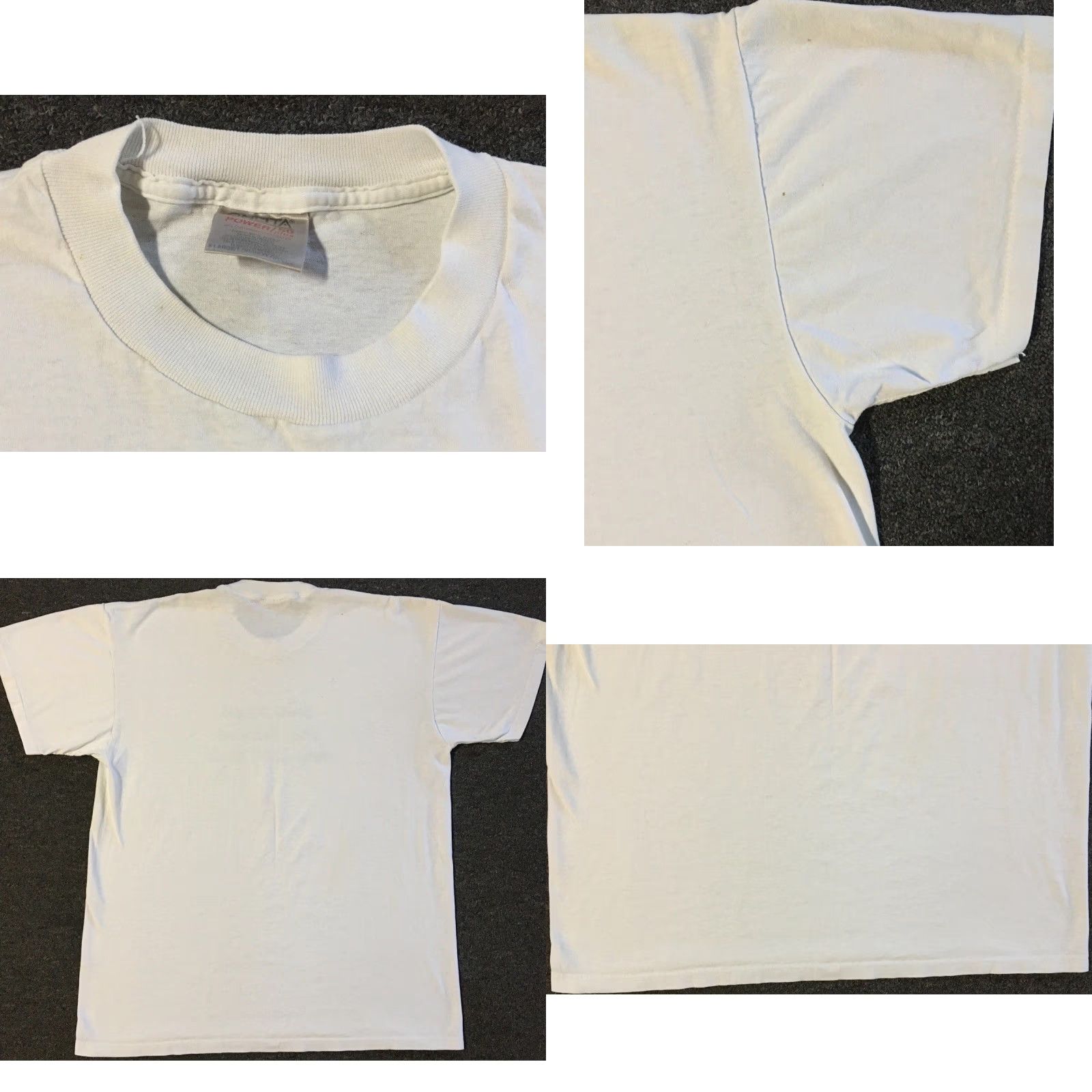 Vintage VINTAGE Red Cross Help Can’t Wait Faded Promo Shirt XL Doctor Nurse 90s 80s Grunge White T-Shirt Mens Slim? Size US XL / EU 56 / 4 - 9 Thumbnail