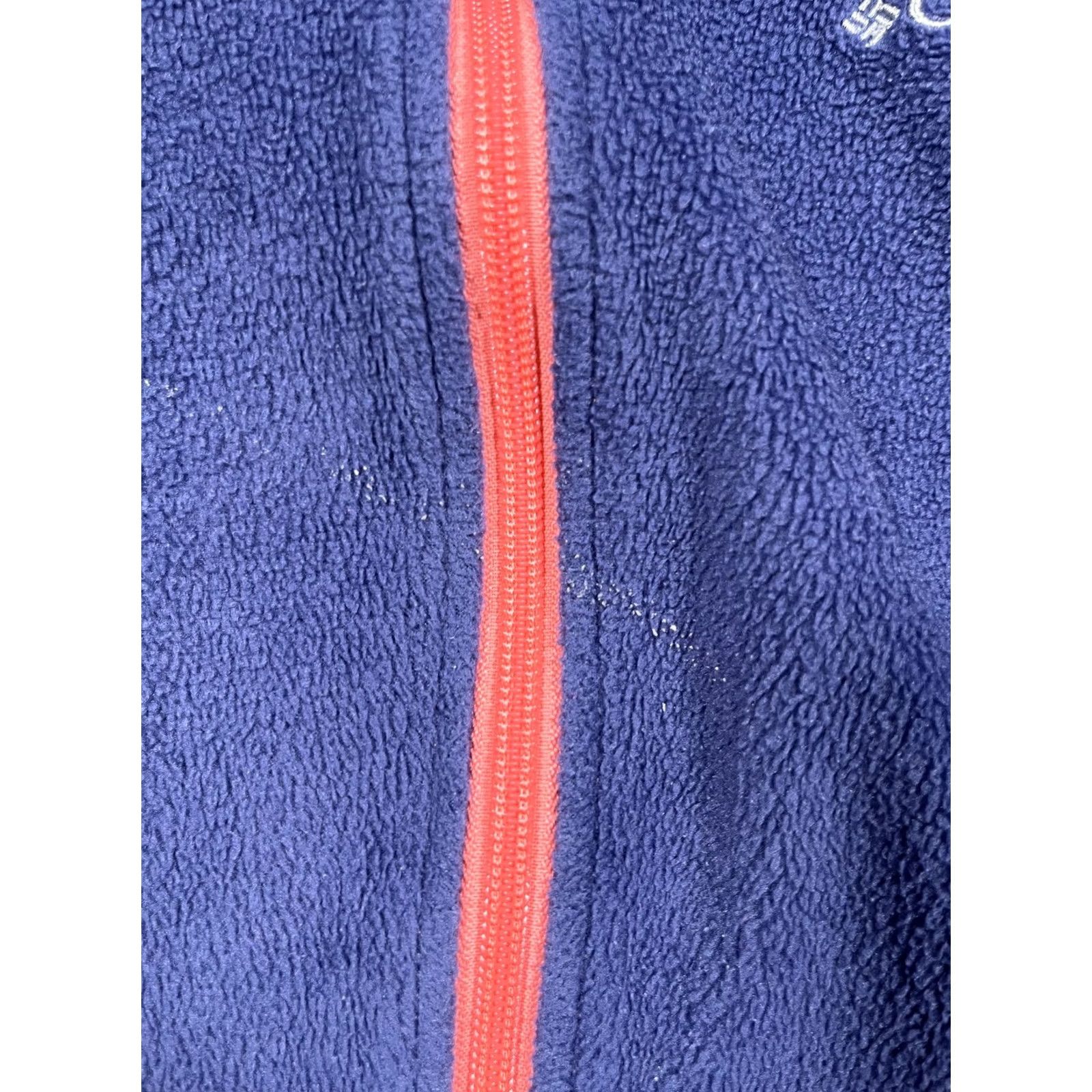 Vintage Columbia Jacket Womens Large Purple Full Zip Fleece Coral Trim Outdoor Hiking Size L / US 10 / IT 46 - 5 Thumbnail