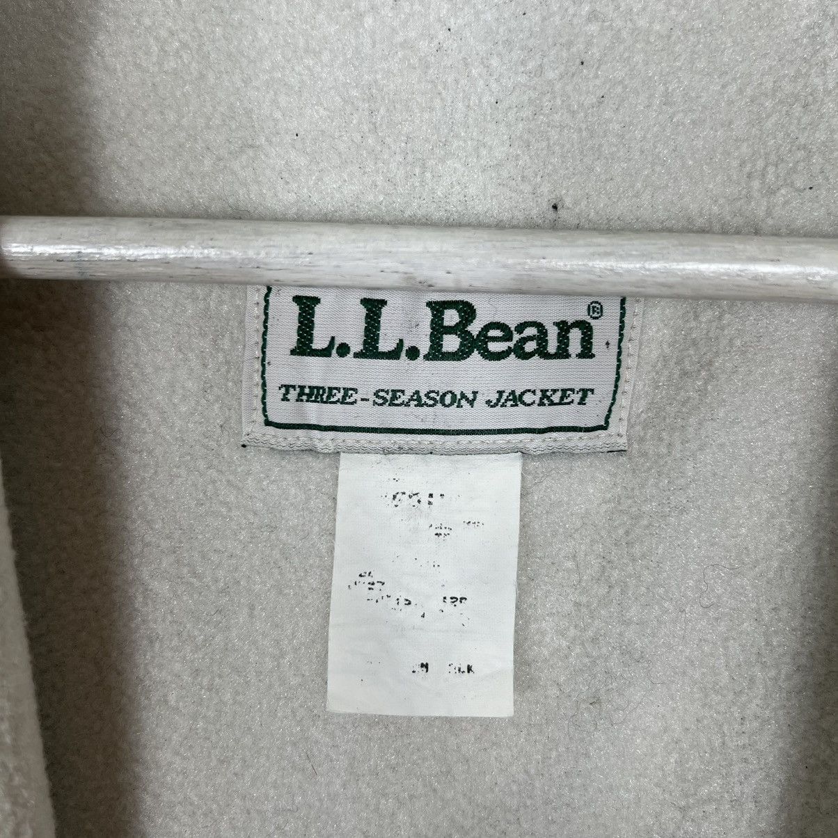 L.L. Bean 🔥 1990s VINTAGE LL BEAN FLEECE LINING BOMBER JACKET Size US M / EU 48-50 / 2 - 15 Thumbnail