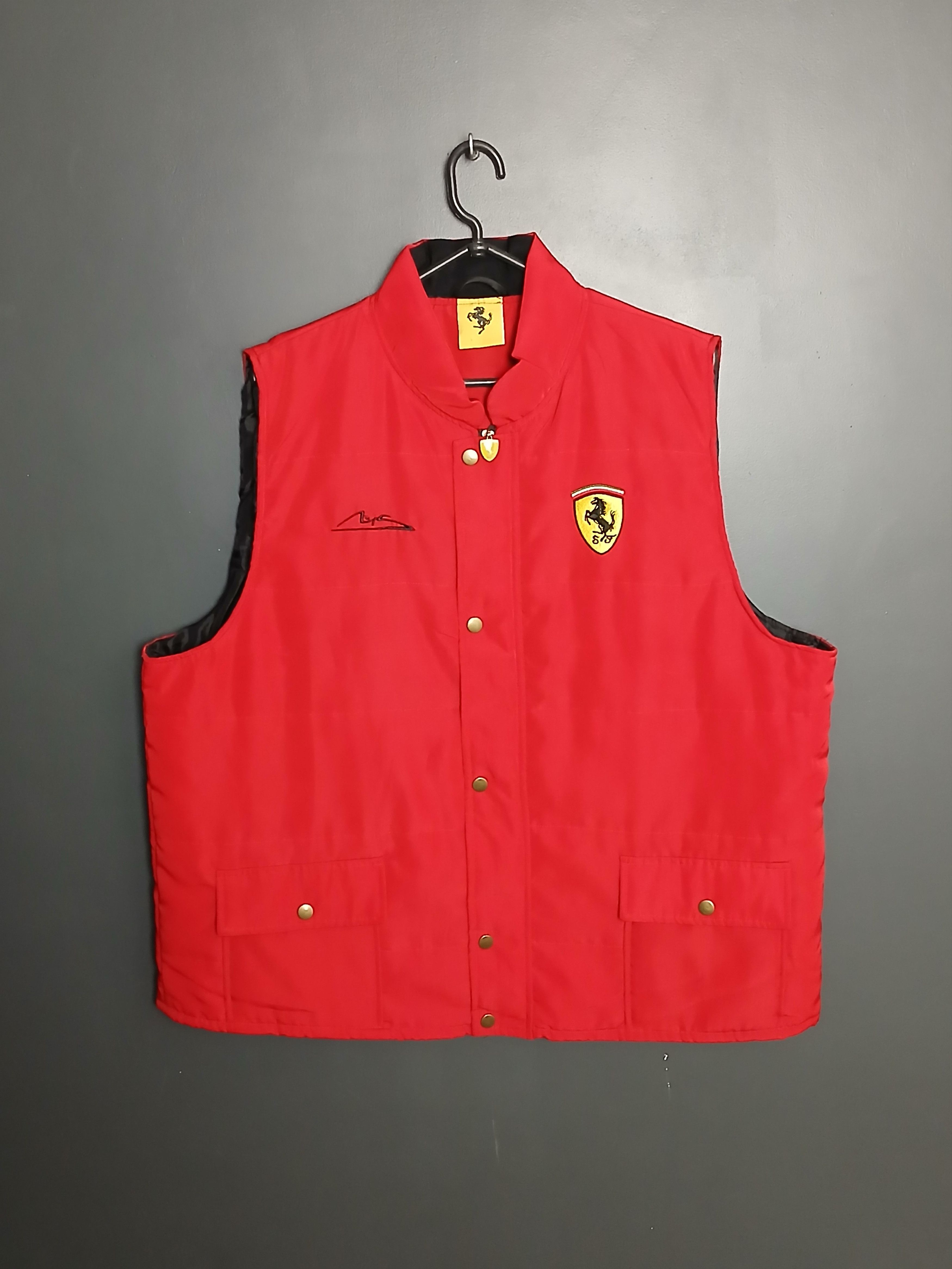 Ferrari × Formula 1 Ferrari Schumacher F1 Racing Vest Size US XXL / EU 58 / 5 - 1 Thumbnail