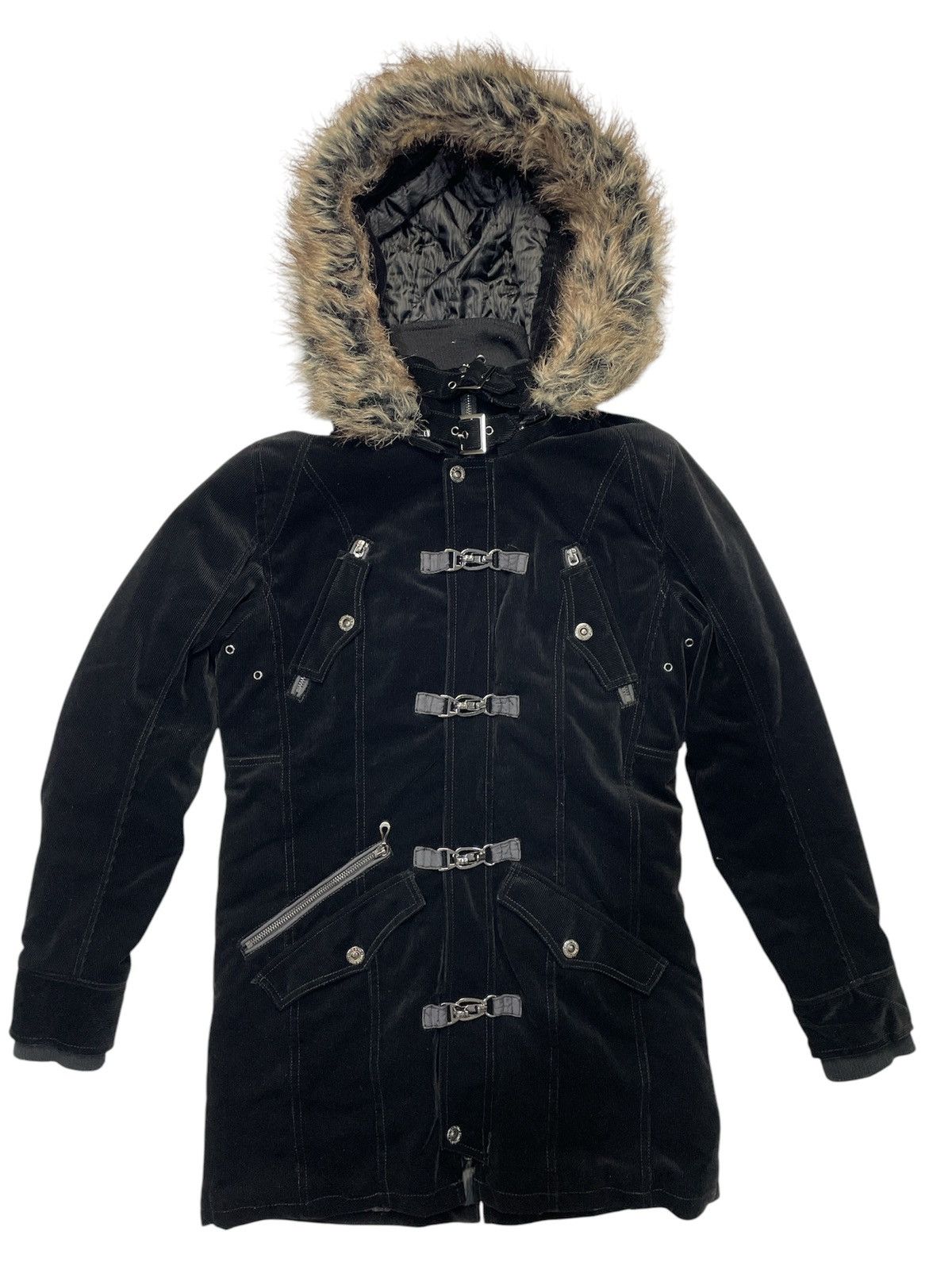 If Six Was Nine In The Attic Velvet Fur Hoodie Punk LGB Style Jacket Size US M / EU 48-50 / 2 - 1 Thumbnail