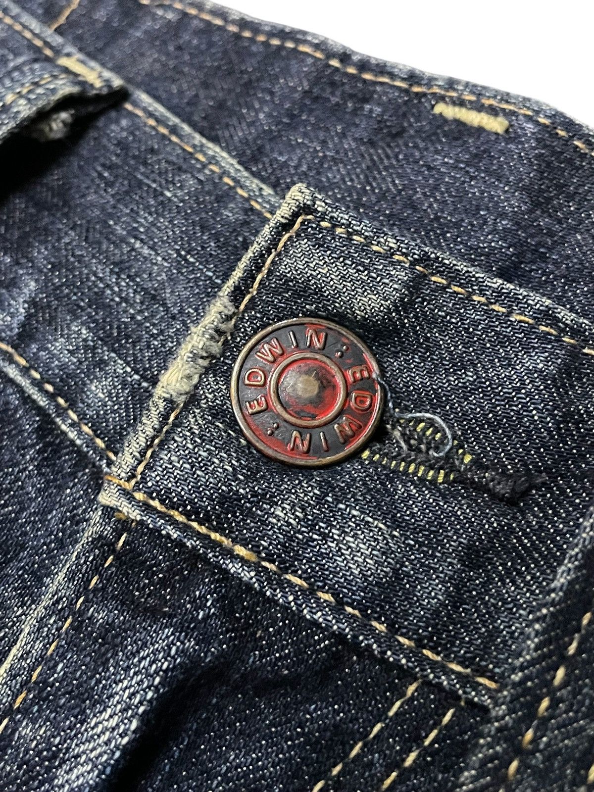 Edwin Edwin 503 Blue Trip Flared Stone Wash Jeans Japan Made Size US 30 / EU 46 - 11 Thumbnail