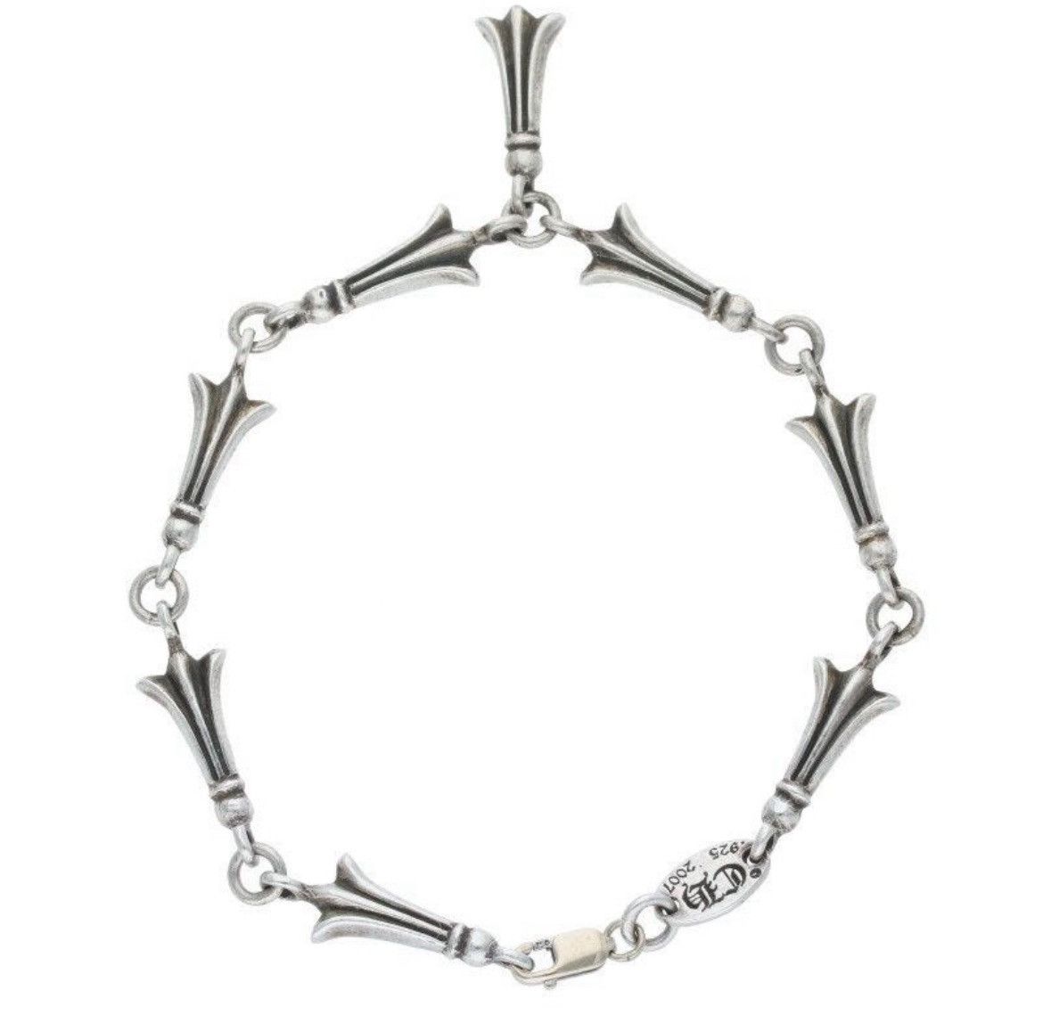 Chrome Hearts Chrome Hearts Mini Crosstail Link Bracelet Size ONE SIZE - 2 Thumbnail