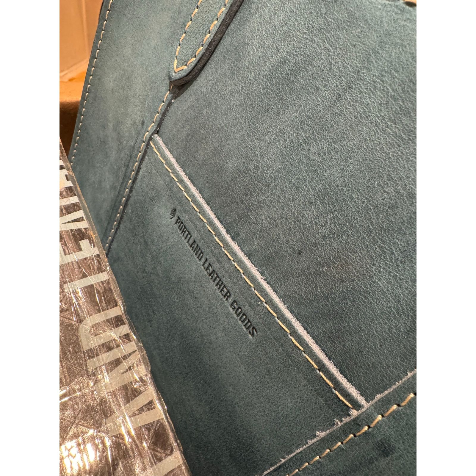 Portland Leather BRAND NEW Portland Leather Premium Classic Lola in Aqua Size ONE SIZE - 6 Thumbnail