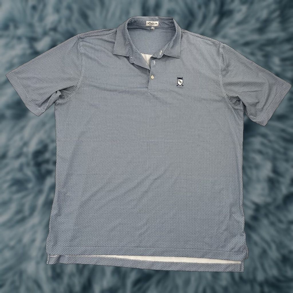 Peter Millar Peter Millar Shirt Adult Extra Large Blue Polo Summer Comfort TFC Golf Mens XL Size US XL / EU 56 / 4 - 1 Thumbnail