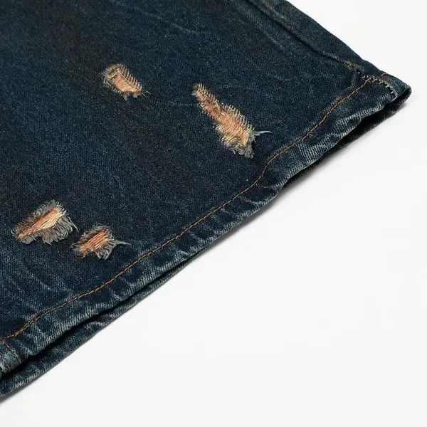 Vintage Yumi Men's punk distressed loose casual washed ripped jeans Size US 32 / EU 48 - 6 Thumbnail