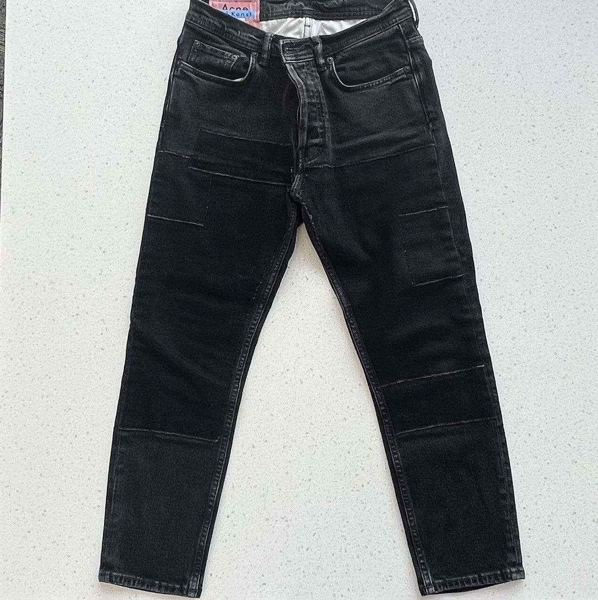 Acne Studios Acne Bla Konst Patchwork Denim Size US 30 / EU 46 - 1 Thumbnail