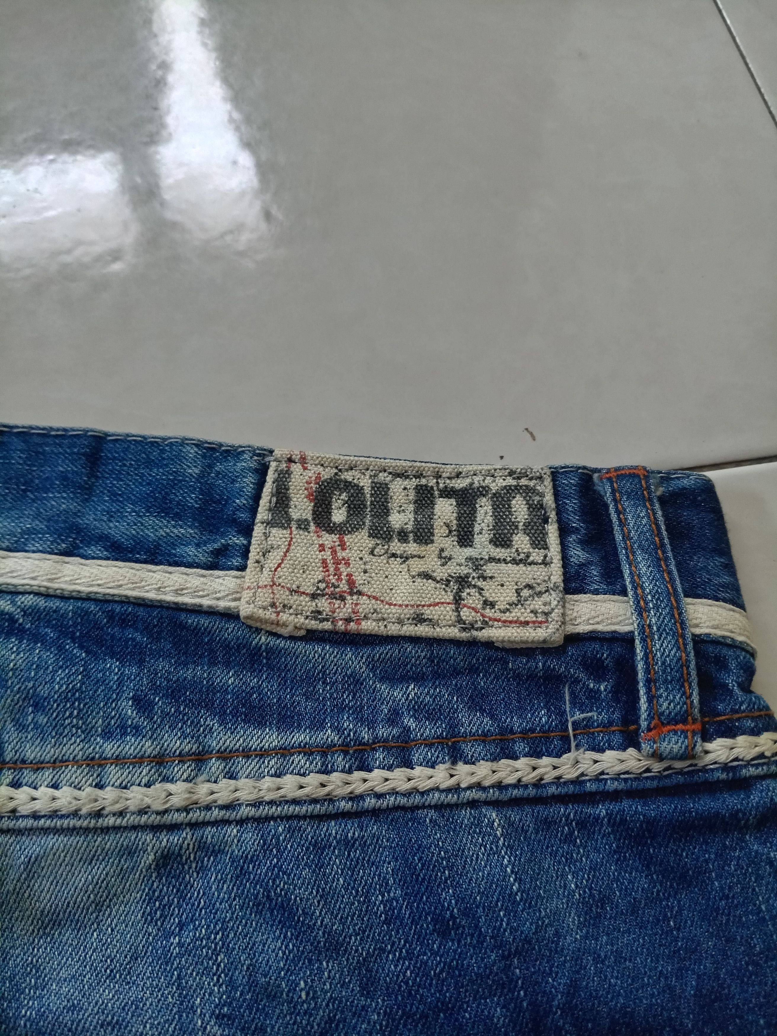 Lolita Jeans Lolita faded style jeans size 34/35 Size US 34 / EU 50 - 7 Thumbnail