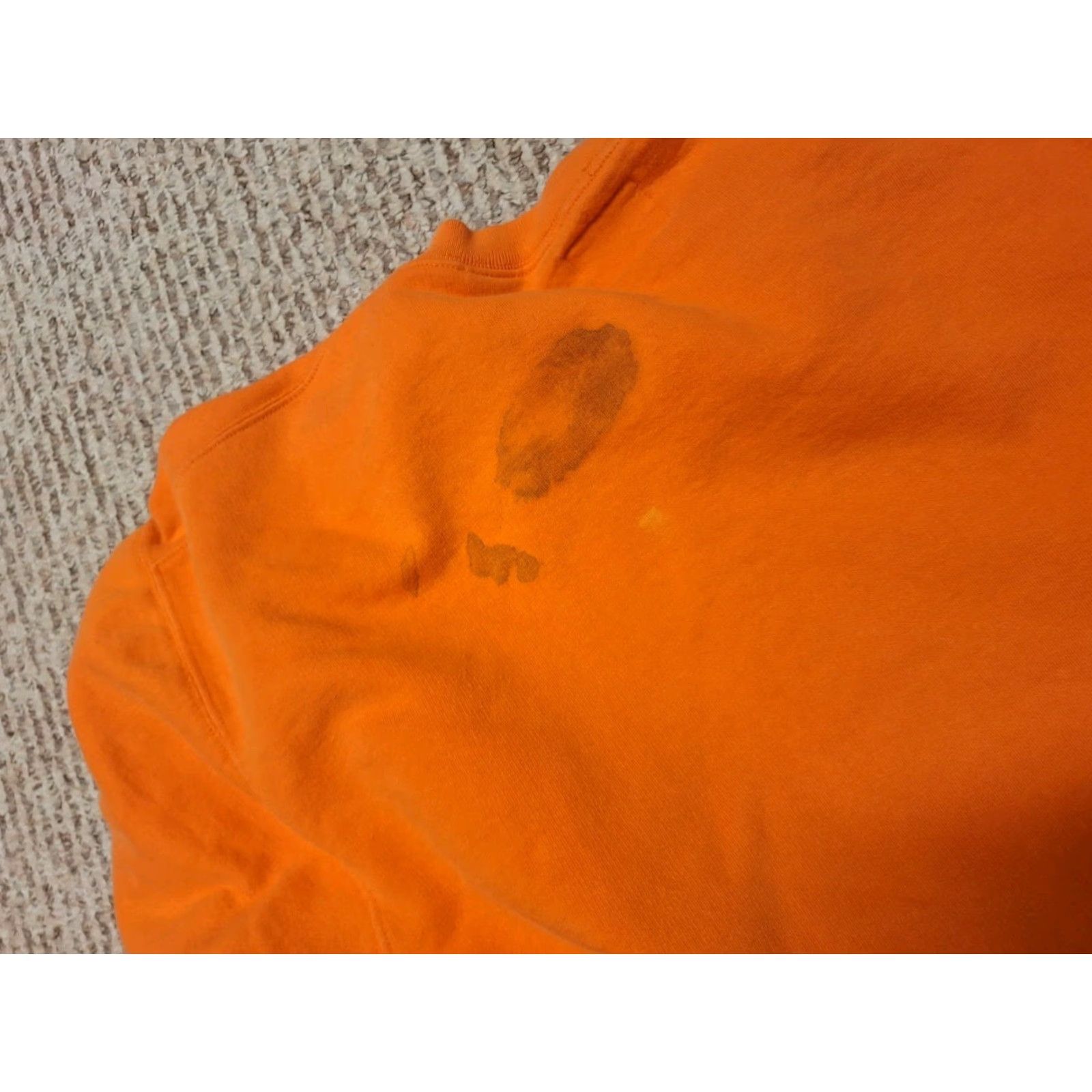 Gap VINTAGE Gap Sweatshirt Orange Crew Neck L Men’s Pullover 90s 2000s Y2K Streetwear Casual Flaws Size US L / EU 52-54 / 3 - 3 Thumbnail