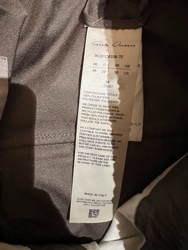 Rick Owens Rick Owens Main line brown pants-2505 Size US 34 / EU 50 - 3 Thumbnail