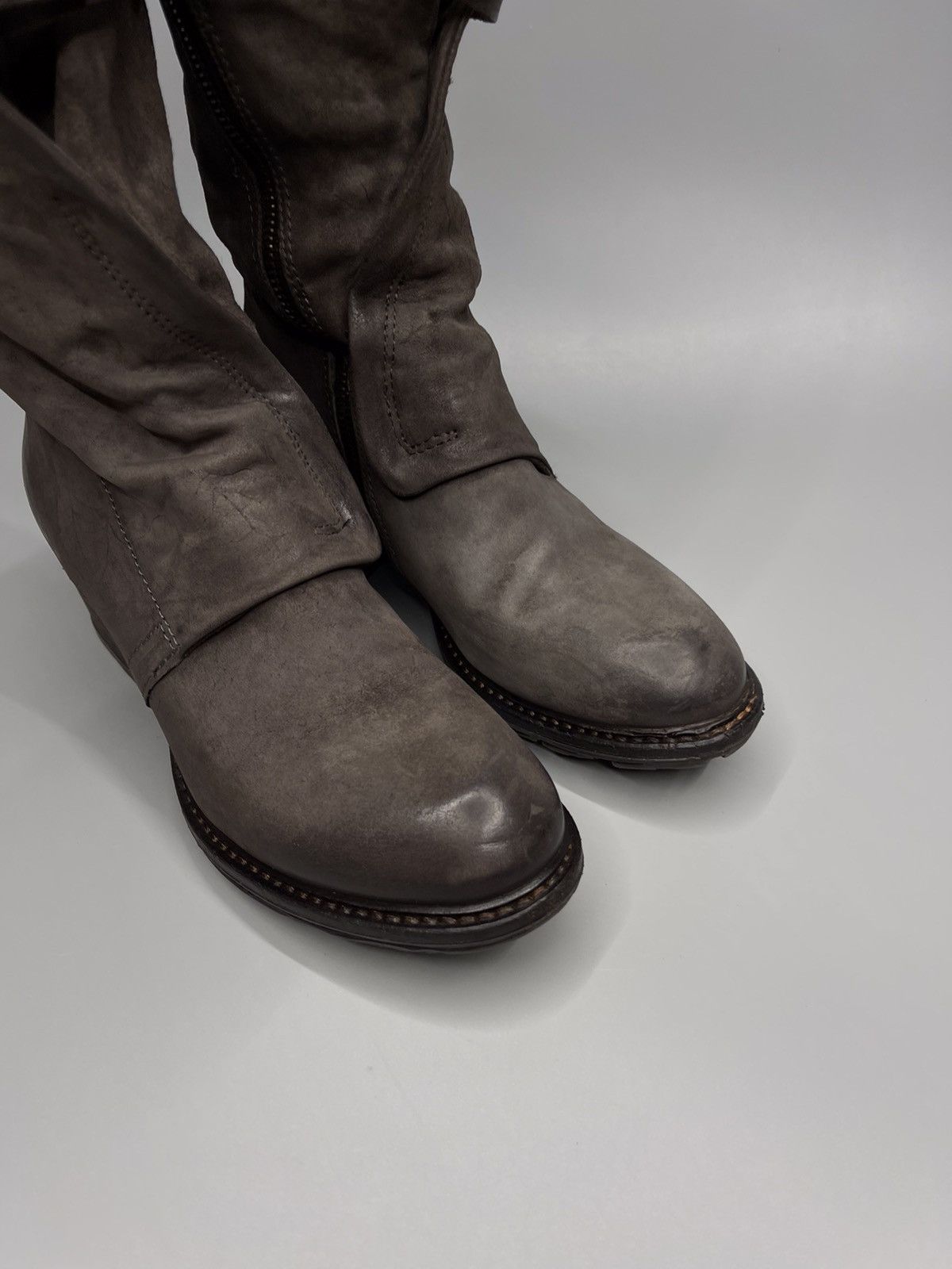 Japanese Brand × Vintage A.S 98 Boots Leather Style Rick Owens Size US 5.5 / EU 38 - 4 Thumbnail