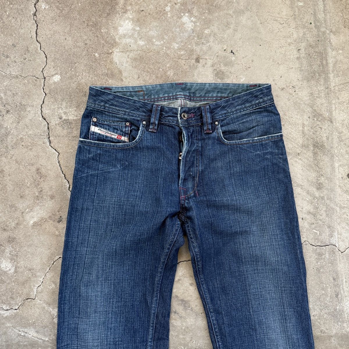 Diesel × Vintage Vintage Y2K Diesel Straight Fit Denim Size US 30 / EU 46 - 4 Thumbnail