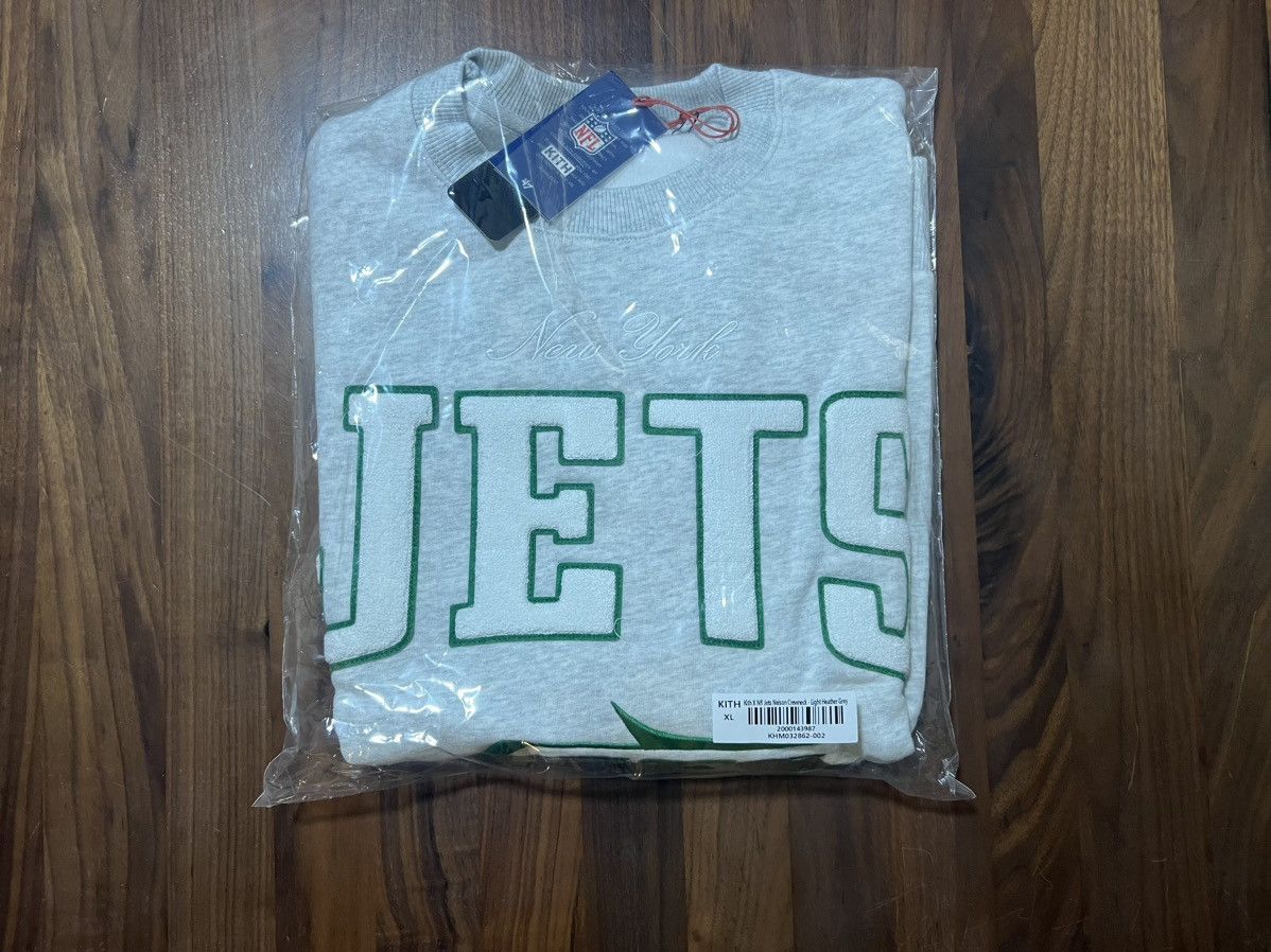 Kith × NFL Kith & '47 for the NFL: Jets Nelson Crewneck Sweatshirt Size US XL / EU 56 / 4 - 7 Thumbnail