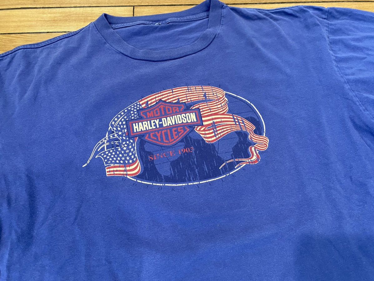 Harley Davidson × Vintage 3xl Harley Florida Tshirt Size US XXL / EU 58 / 5 - 4 Thumbnail