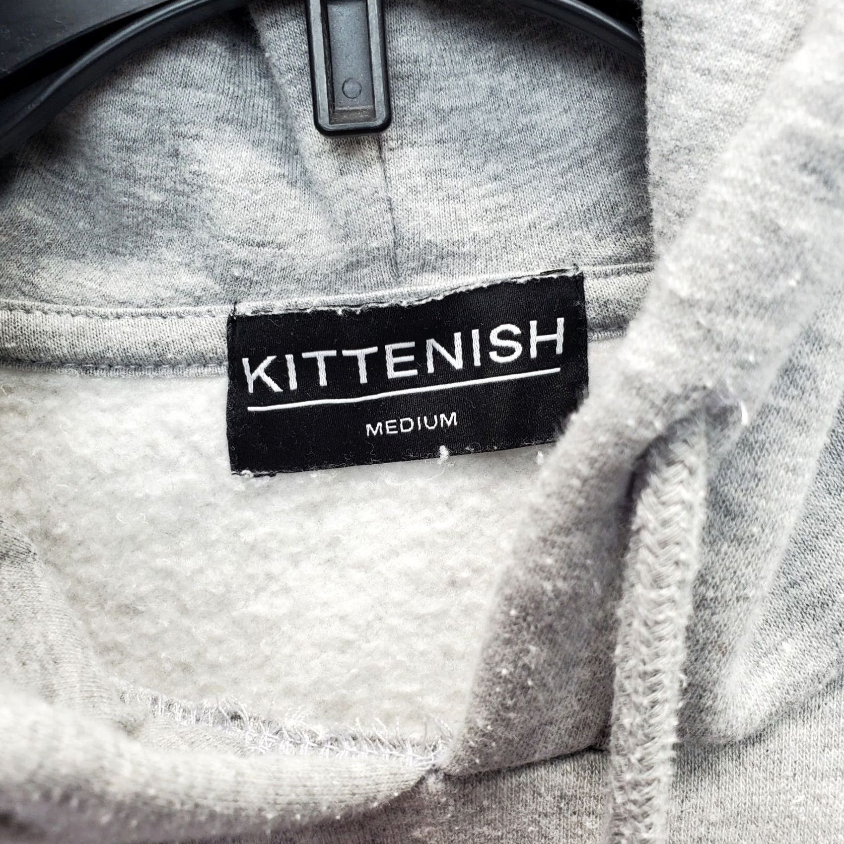 KangaROOS Kittenish Pullover Hoodie Women’s M Gray Fleece Lined Kangaroo Pocket Drawstring Hoodie Size M / US 6-8 / IT 42-44 - 7 Thumbnail