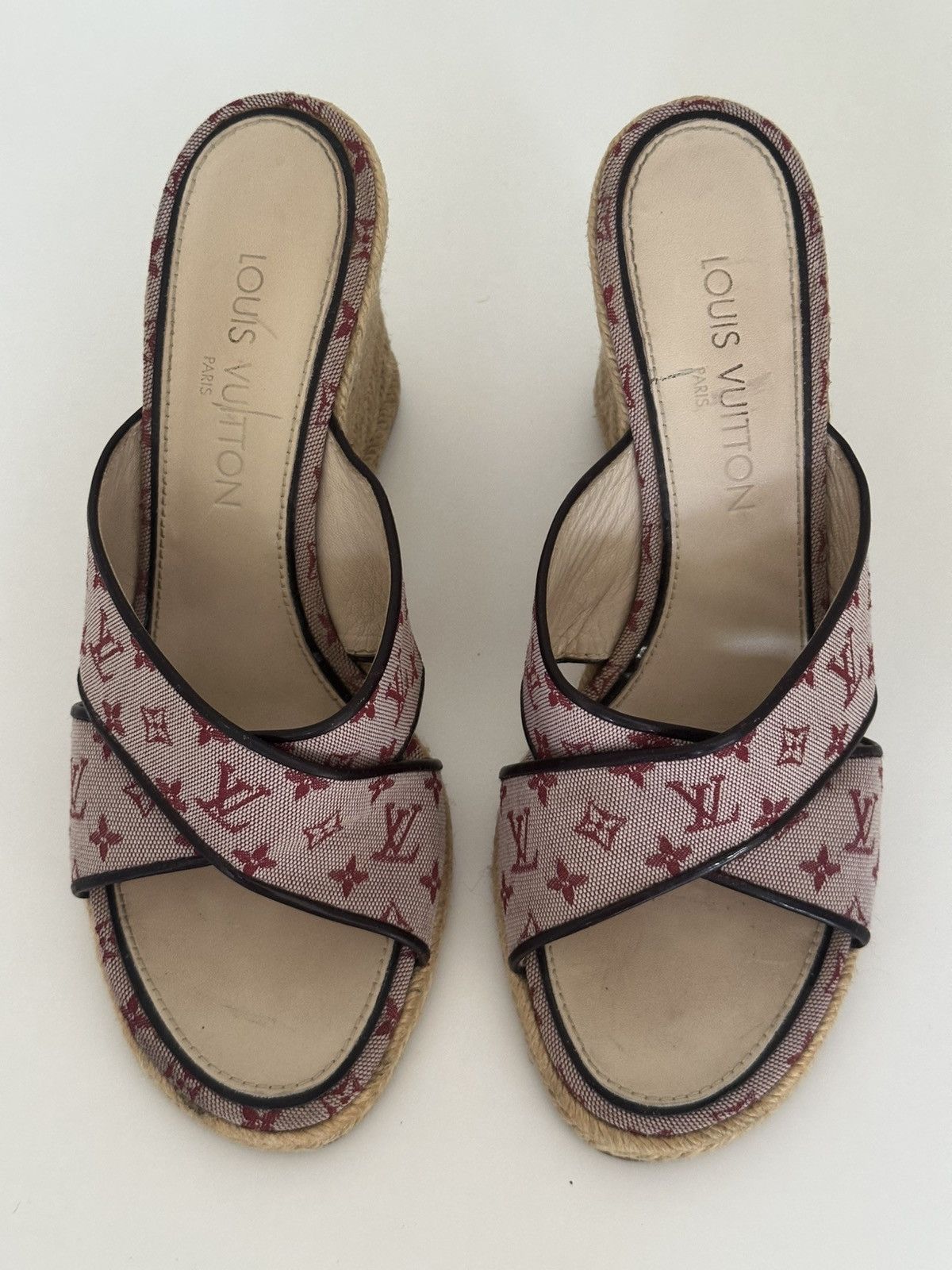 Louis Vuitton Louis Vuitton sandals espadrilles monogram with dustbag Size US 9 / IT 39 - 6 Thumbnail