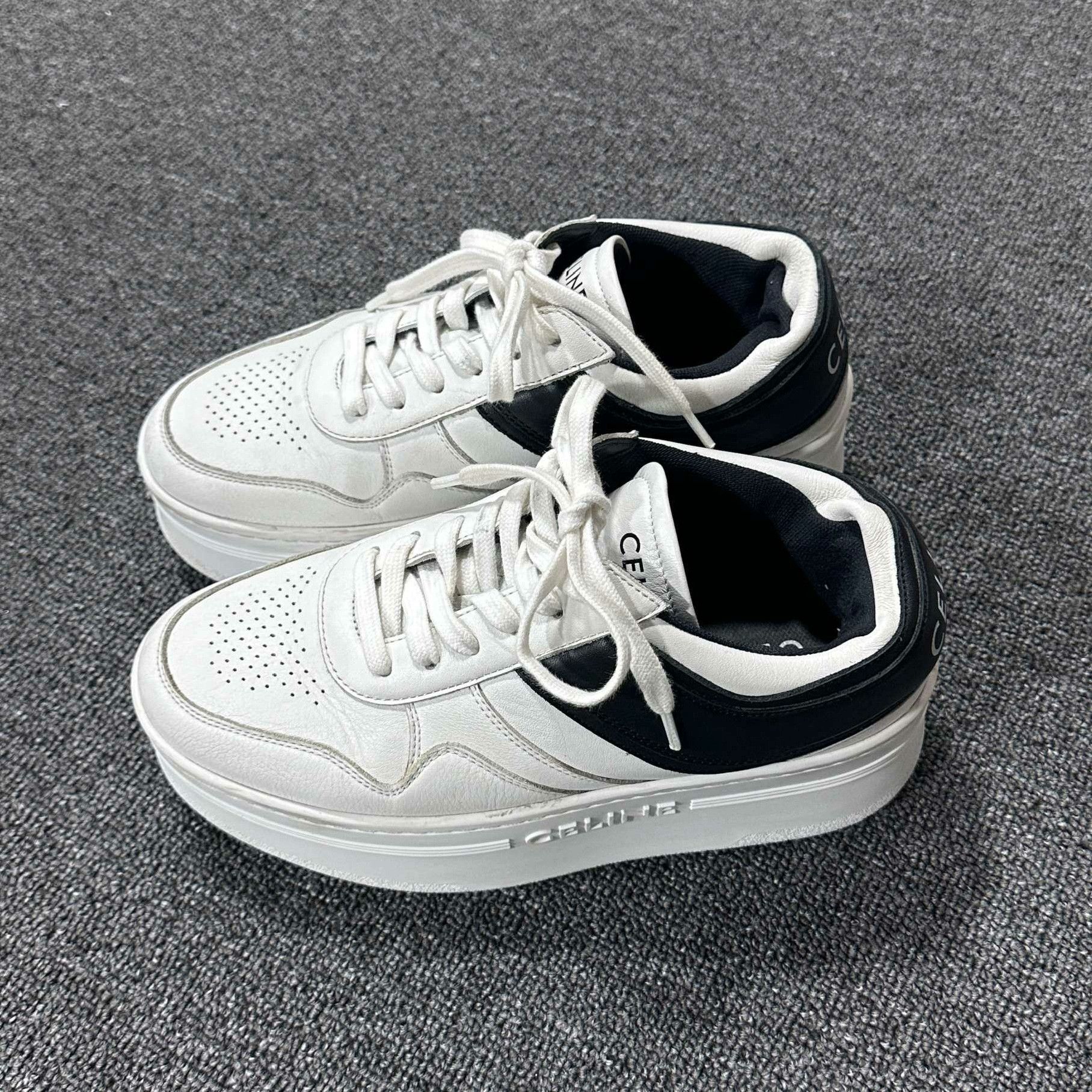 Celine Celine Retro White Lowtop Sneakers 37 Women Size US 6.5 / IT 36.5 - 1 Thumbnail