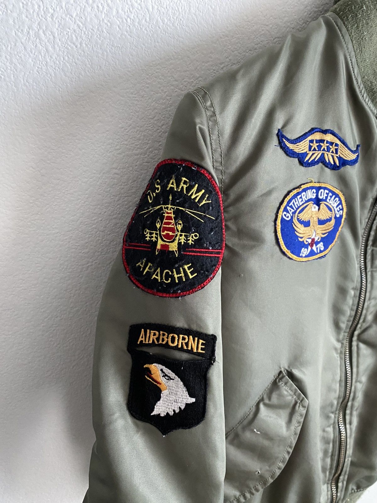Alpha Industries Alpha Industries Multi Patch MA-1 Bomber Jacket Size US XXS / EU 40 - 5 Thumbnail
