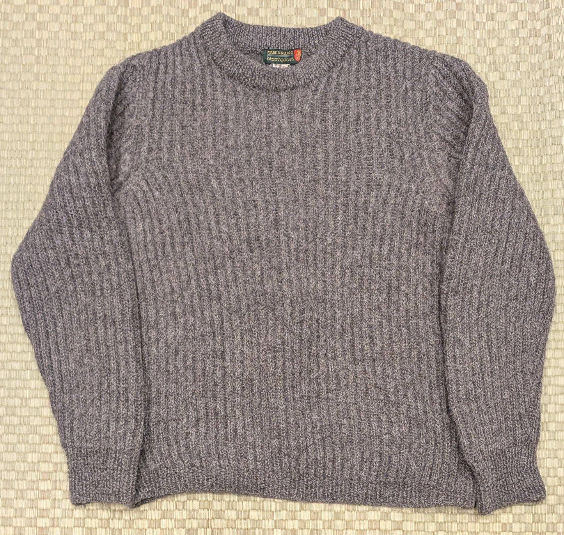 Bloomingdale's VTG Bloomingdale's 100% Alpaca Fisherman Sweater Size S/M Size US S / EU 44-46 / 1 - 1 Thumbnail