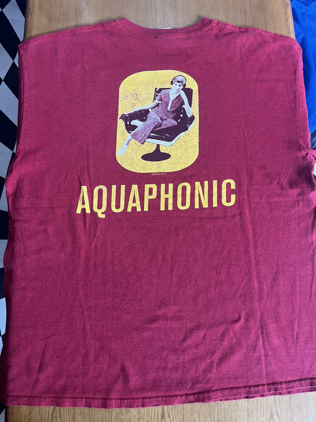 Band Tees Phish AQUAPHONIC Band 2012’s Tshirt Size US XL / EU 56 / 4 - 8 Thumbnail