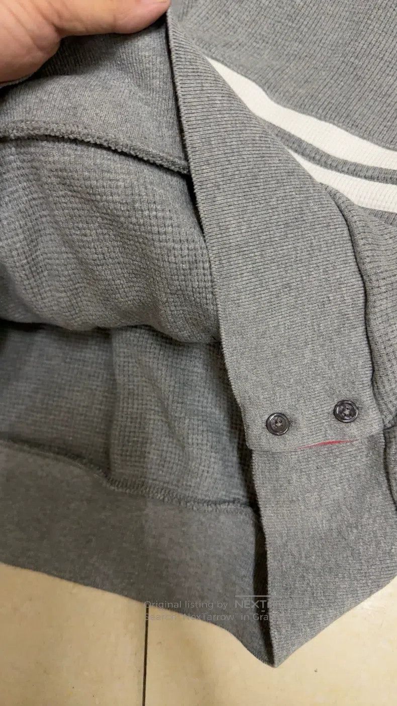 Thom Browne Thom Browne size 3 Gray hoodie and pants set Size US 42 / EU 58 - 8 Thumbnail