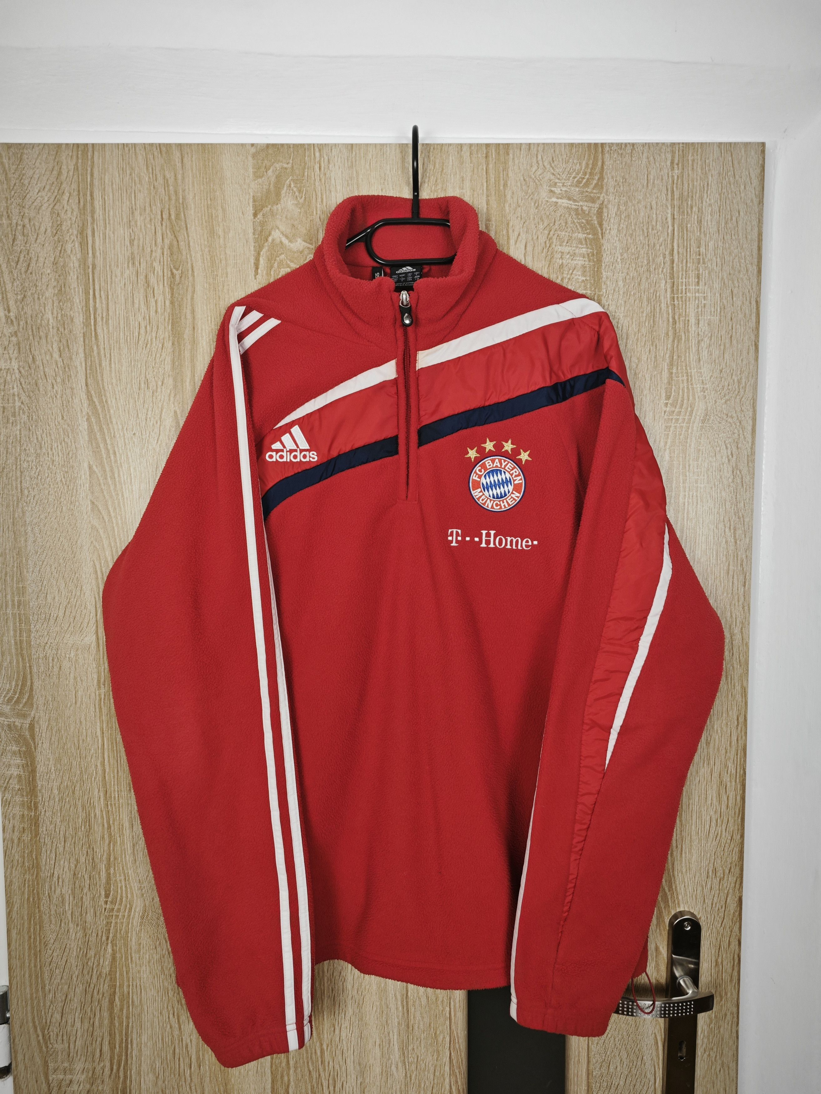 Adidas Adidas Bayern Munchen vintage fleece jacket Size US L / EU 52-54 / 3 - 1 Thumbnail