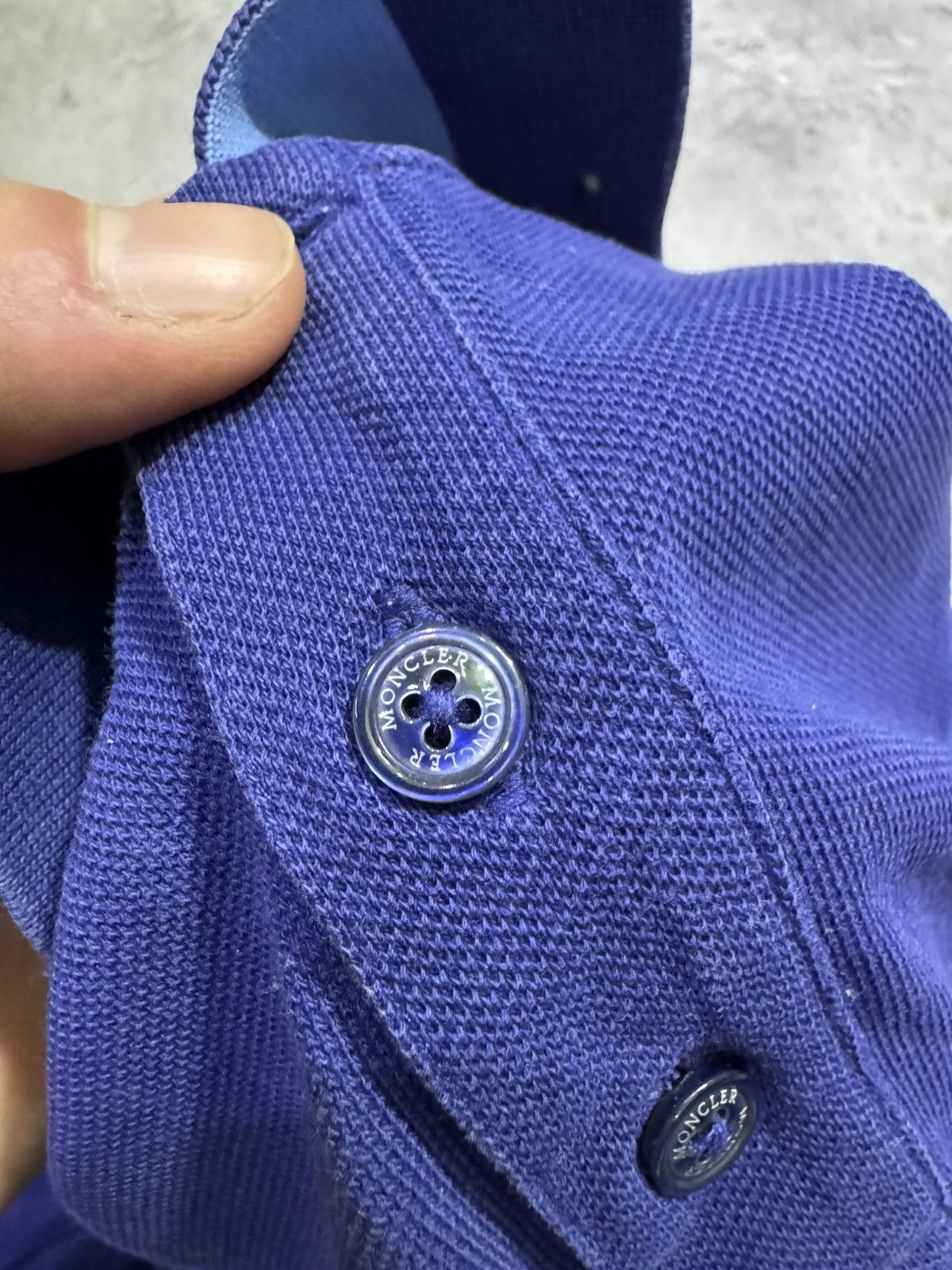 Moncler Moncler Polo Shirt Size US XXL / EU 58 / 5 - 7 Thumbnail